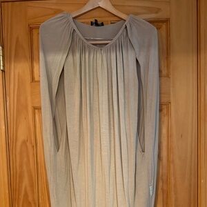Armani Jeans Cape cotton dress